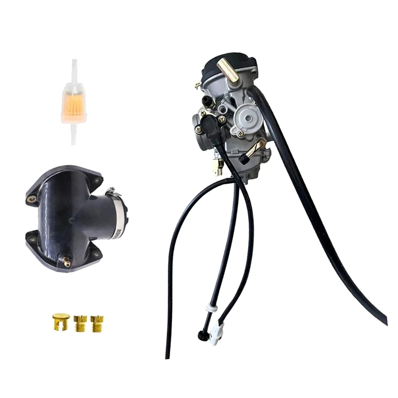 Карбюратор и впускной коллектор 4WM-14101-03-00 4WM-14101-13-00 для Yamaha Road Star XV1600 XV1700
