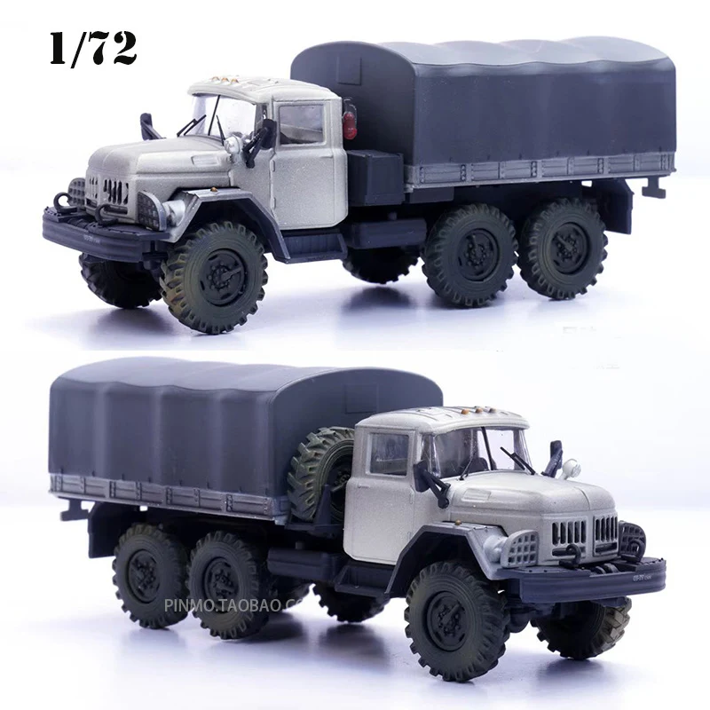 

Diecast 1/72 Scale Soviet ZIL-131 Syrian Government Gil 131 Truck Finished Classic Nostalgic Car Model Collectible Toy Gift