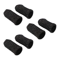 6x gaming finger grips mobile games non slip anti sweat contact screen gloves suitable for pupg