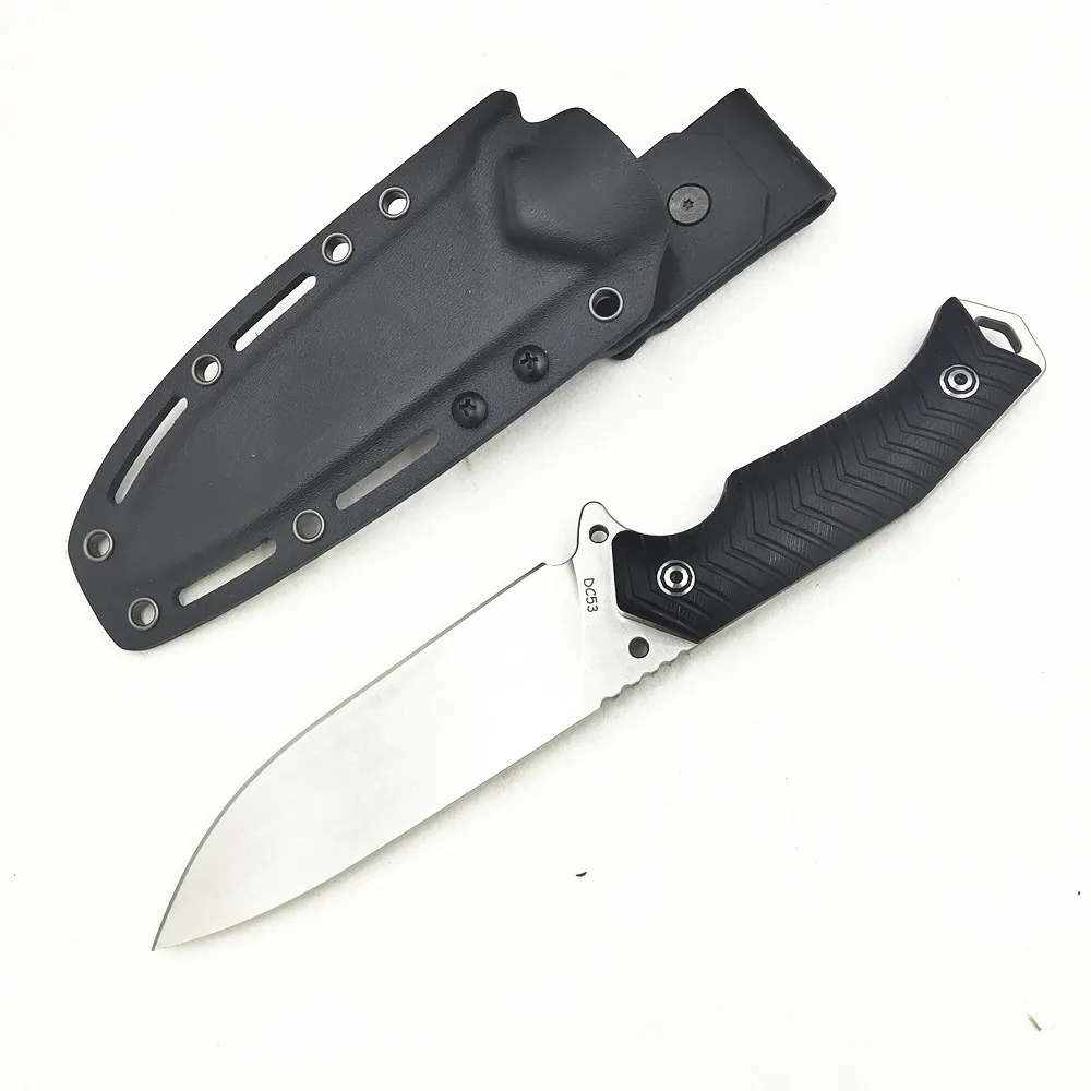 Стальной тактический нож DC53 полный для выживания в дикой природе охотничий с