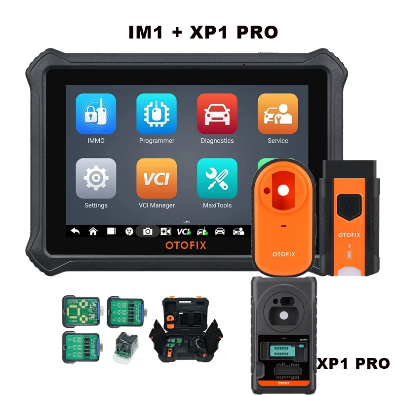 

Инструмент для программирования ключей FOB Диагностический инструмент OTOFIX IM1 2-летнее бесплатное обновление Программатор ключей XP1 Инструмент для диагностического сканирования полного обслуживания IMMO