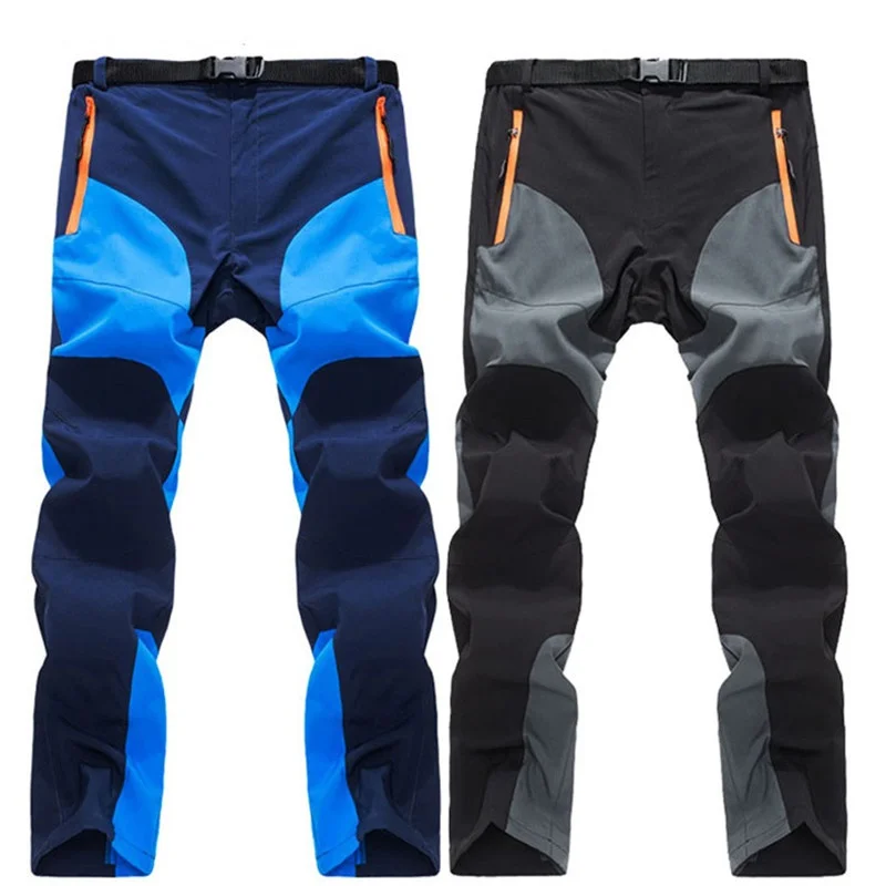 

Летние быстросохнущие Стрейчевые походные брюки 2023, мужские повседневные эластичные дышащие брюки для горного туризма, уличные военные тактические брюки-карго