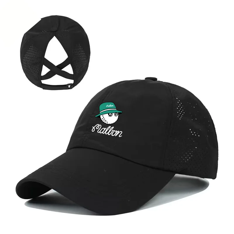Malbon Summer Baseball Cap New Versatile Casual Adjustable Sunscreen Breathable Sunshade Hat Fashion Tennis Golf Cap Women's Cap