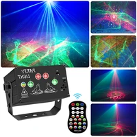 disco light for stage bar ktv nightclub lights with remote controller colorful led light laser party light lamp dj equipment