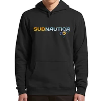 subnautica logo hoodie underwater adventure game classic mens sweatshirt long sleeve pullover gift for video game lovers