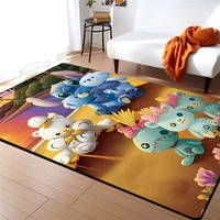 cartoon printed carpet living room decor sofa table rug anti slip chair cushion lounge mat large rug anime rug area rug large