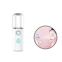 mini handy mist facial sprayer usb rechargeable face steamer portable skin moisturizing tool