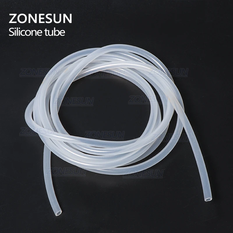 Резиновый шланг ZONESUN PJ-GZ3 длина 2 м внутренний диаметр 3 мм силиконовая трубка для