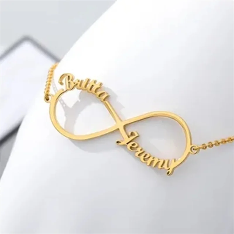 Orazio Customized Name Bracelet 14K Gold Personalized Letter Stainless Steel Design Jewelry Gift Support Wholesale Dropshipping