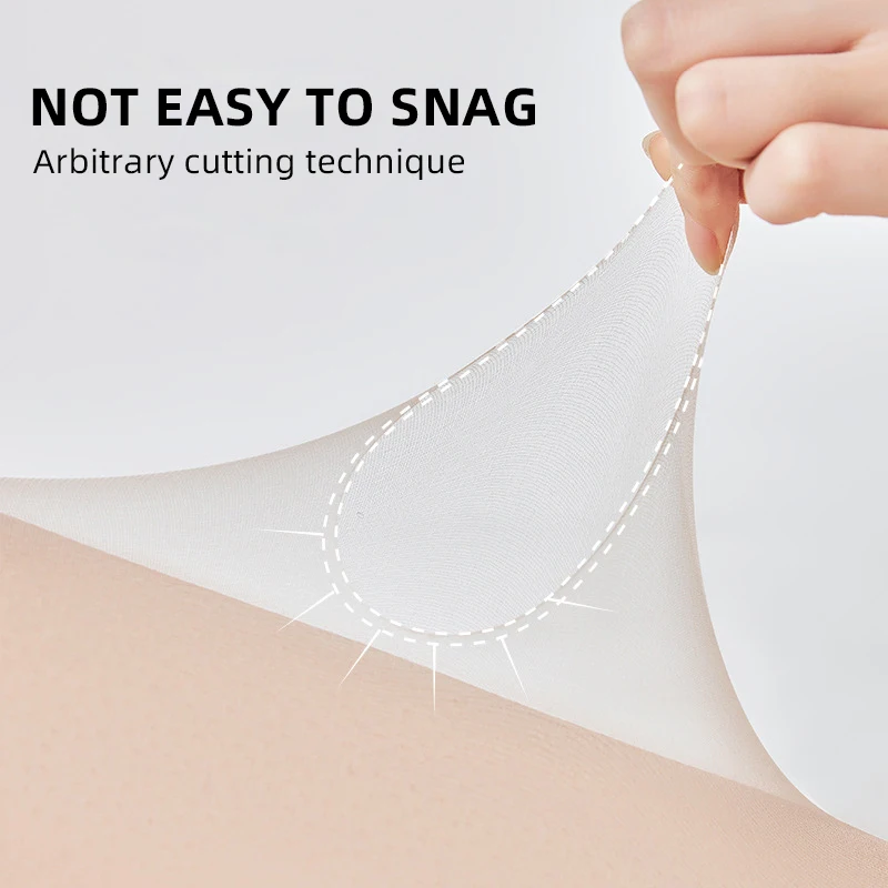 Kave 3-пары нейлоновых прозрачных чулок до бедра шелковистые полупрозрачные