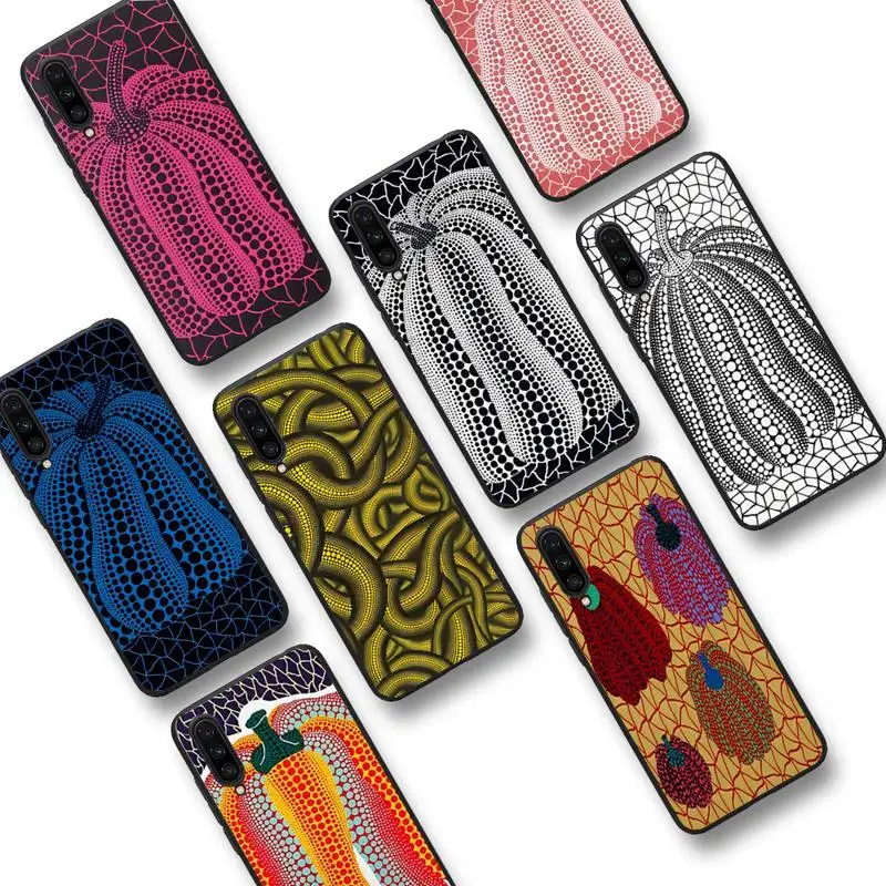 

Yayoi Kusama Pumpkin Art Phone Case for Samsung S20 lite S21 S10 S9 plus for Redmi Note8 9pro for Huawei Y6 cover