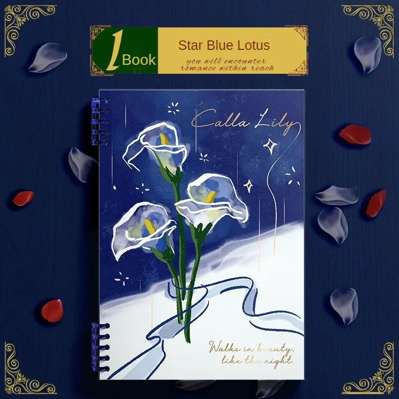 

Свободная спиральная тетрадь Romantic Garden А5