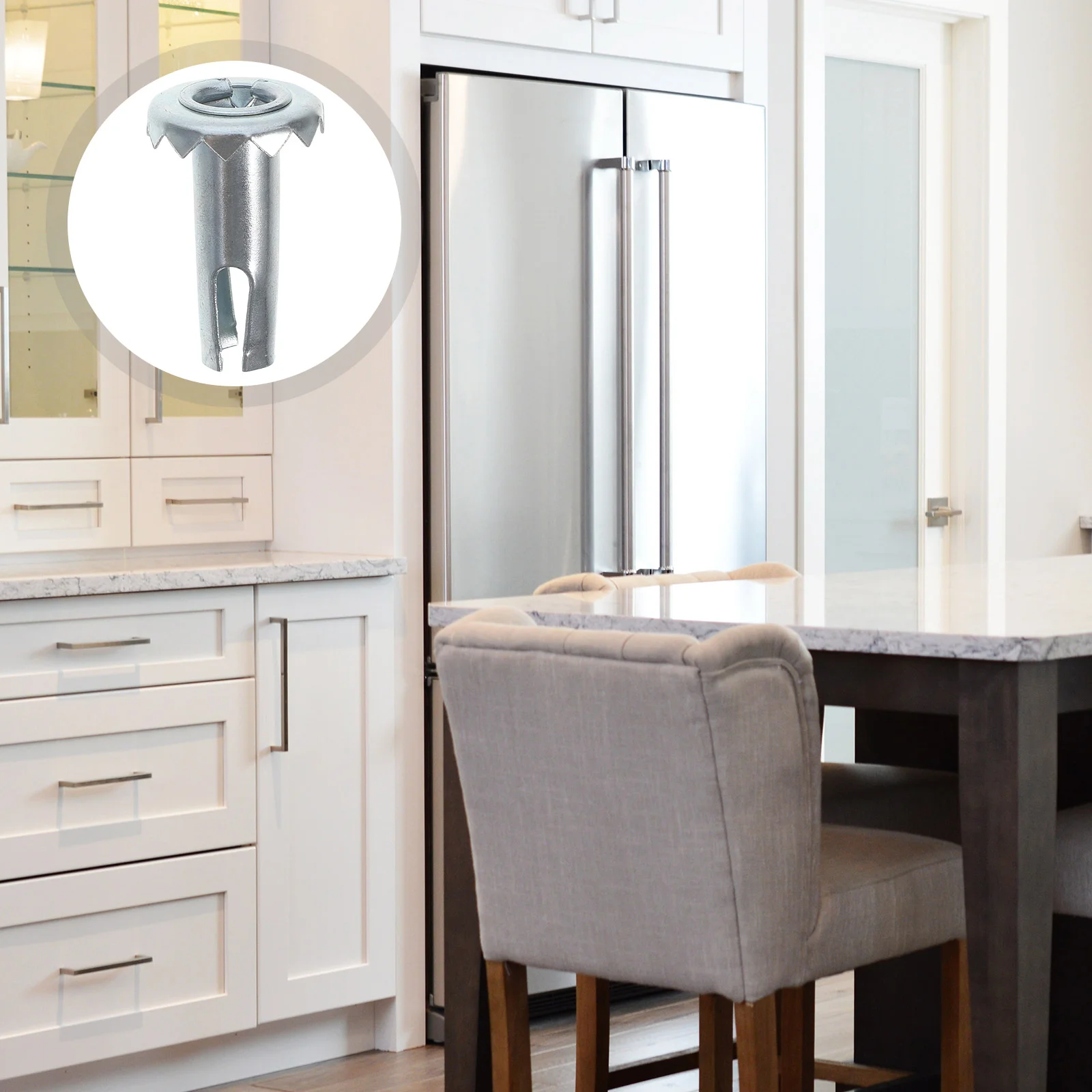 12 шт. железные вставки для рукавов на колесиках розетки ствола кольцо ножки стула