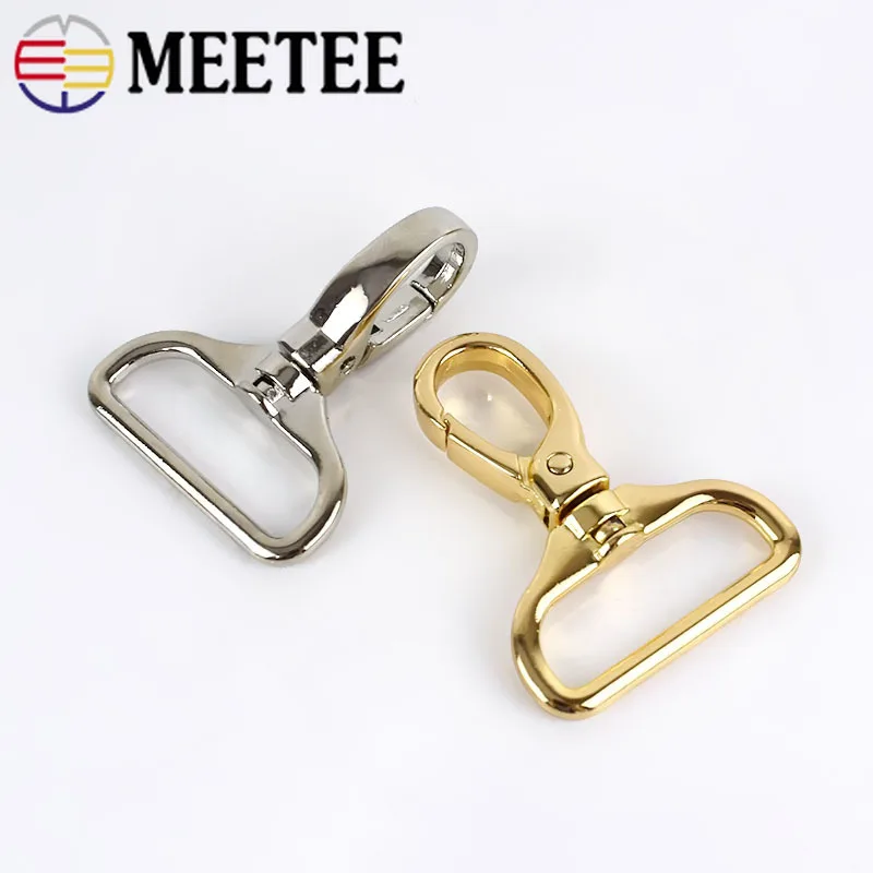 Металлический ремешок для сумки 32 мм 4/10 шт. Meetee BF032 | Дом и сад