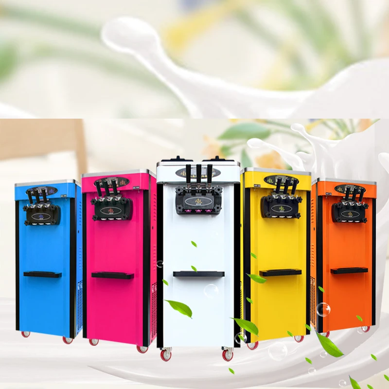 

2200W110V/220V Desktop Soft Ice Cream Machine Sweet Cone Ice Cream Machine