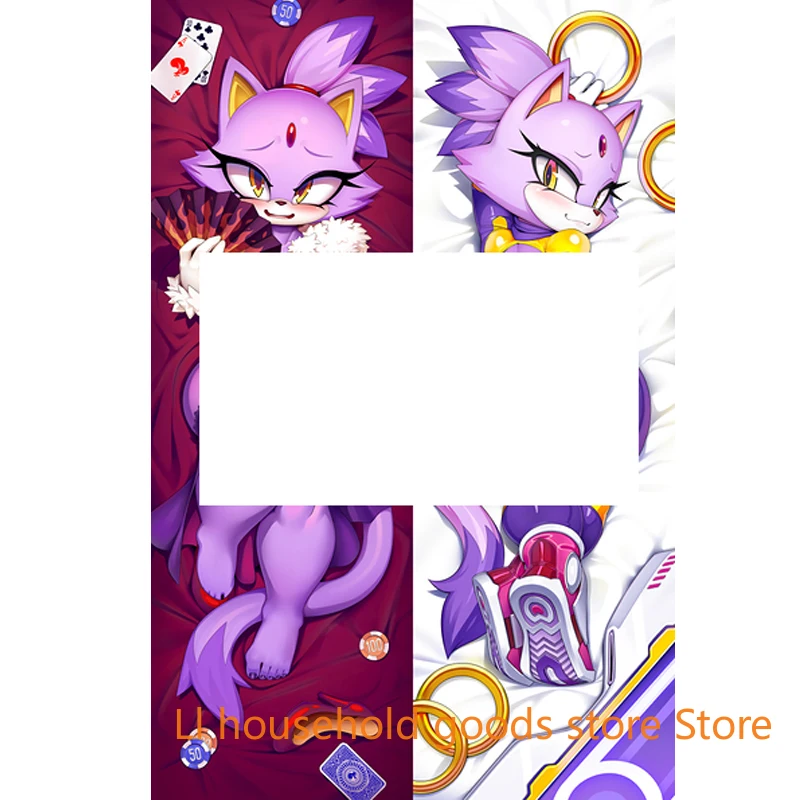 

Наволочка Dakimakura Animal Blaze Furry Sonic