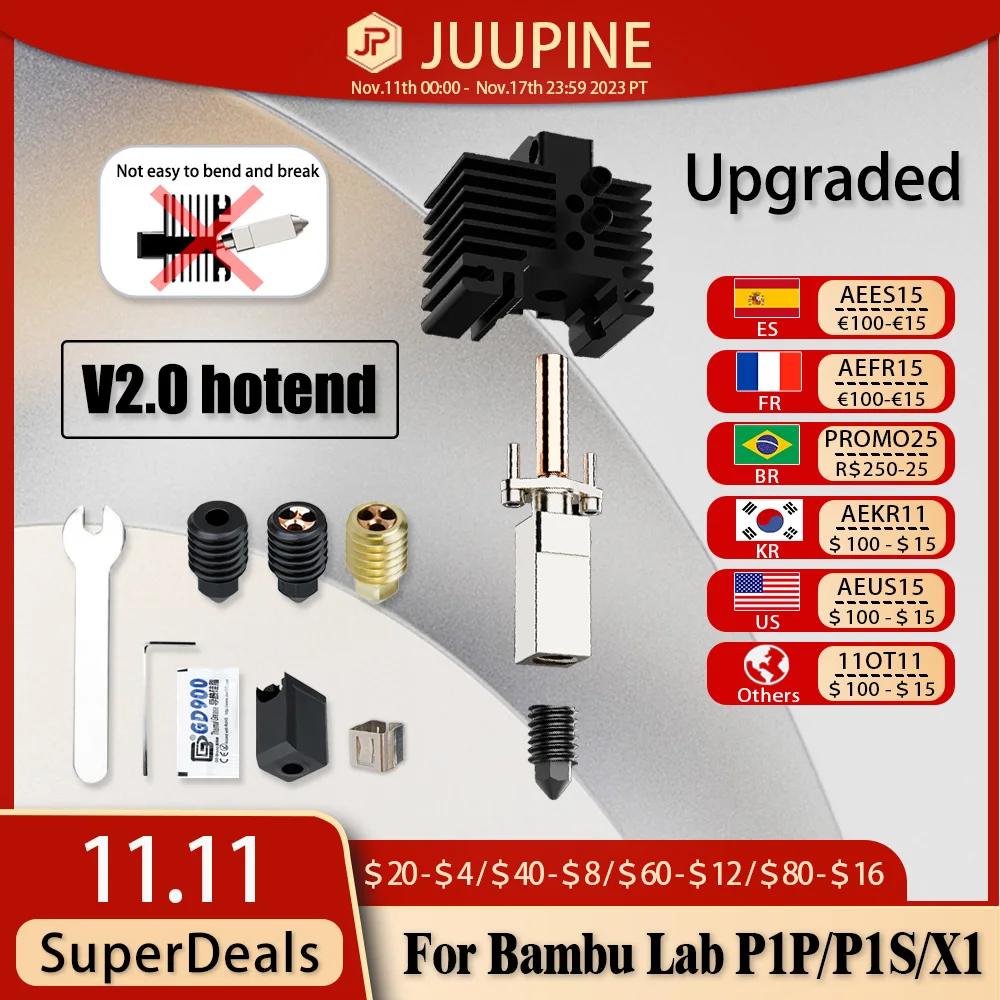 Обновление для Bambu Lab P1P Hotend