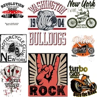 rock music band patch stickers punk motorcycle biker patches iron on transfers for clothing hippie patches on clothes t shirts
