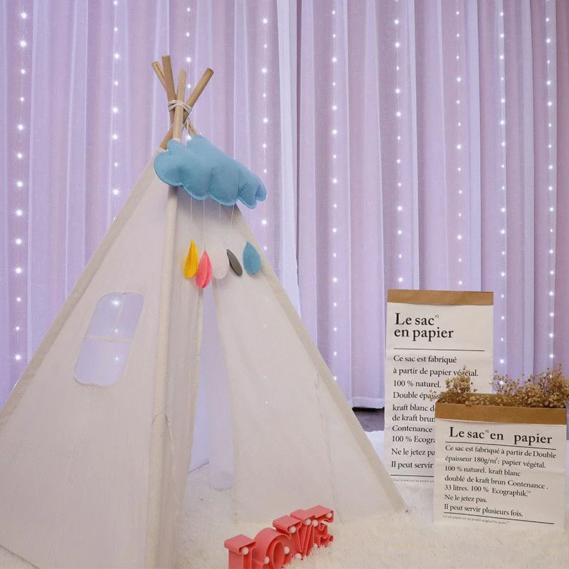 

Гирлянда-занавеска С дистанционным управлением, 3/4/6 м