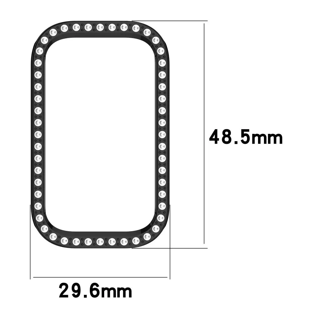 Защитный чехол для ПК с защитой от царапин бампер часов блестящими кристаллами