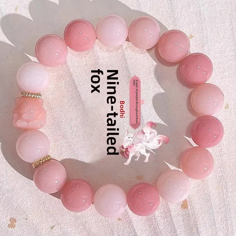 Аутентичный браслет из бисера JiuTai Fox Buddha с подсчетом вручную женский дизайн