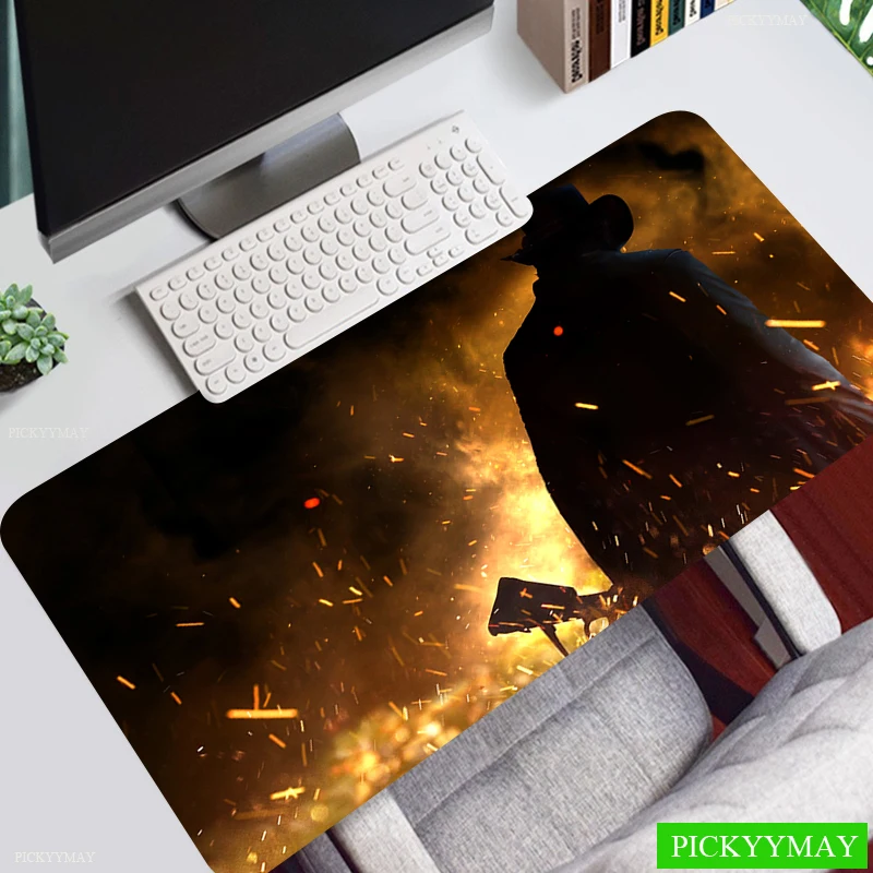 

Mouse Pad Red Dead Redemption 2 Large Gamer Keyboard Mat Mouse Mat 550x1000mm Carpet Rubber Desk Mat Gaming Notebook Mousepad