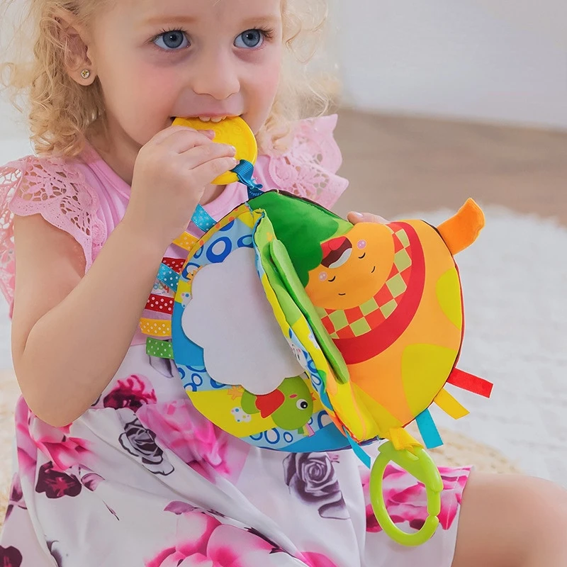 

Baby Educational Toys Cloth Book Color Cognition Baby Book Early Learning Toys for Children Toddler Toys 0 24 Months Hanging Toy