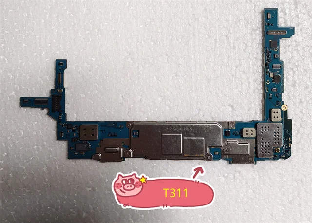 100% Original For Samsung Galaxy Tablet 3 8.0 T311 T310 T315 motherboard Full chips Unlocked Logic Board Android OS 3