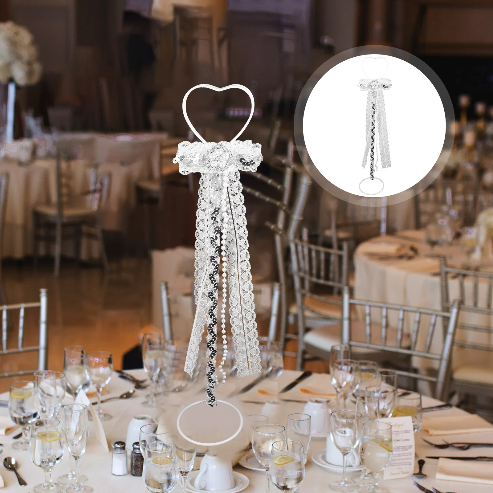

Heart Shape Party Table Number Holders Place Cards Clips Name Card Label Tag Holder