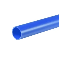 3pcs pvc pipe 13 5mm id 16mm od 0 5m blue high hardness for furniture water drain pipe electrical cable sleeve