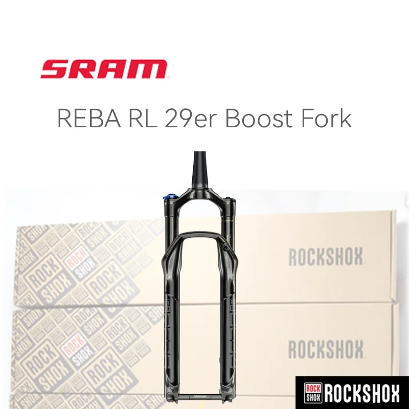 

2021 SRAM ROCKSHOX FS REBA RL 29er Wheel Bicycle Fork 15X110mm Boost 1.5T Solo Air 51mm Offset A9 Manual Remote Lock Suspension