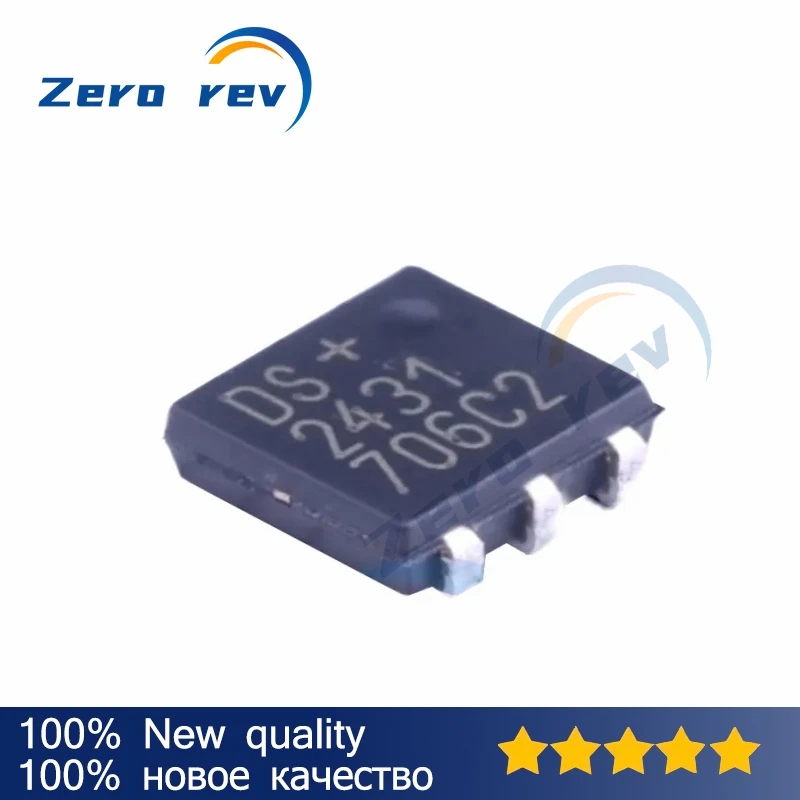 

2-5Pcs 100% New DS2431P+T&R DS+2431 DS2401P+T&R DS2401 TSOC-6