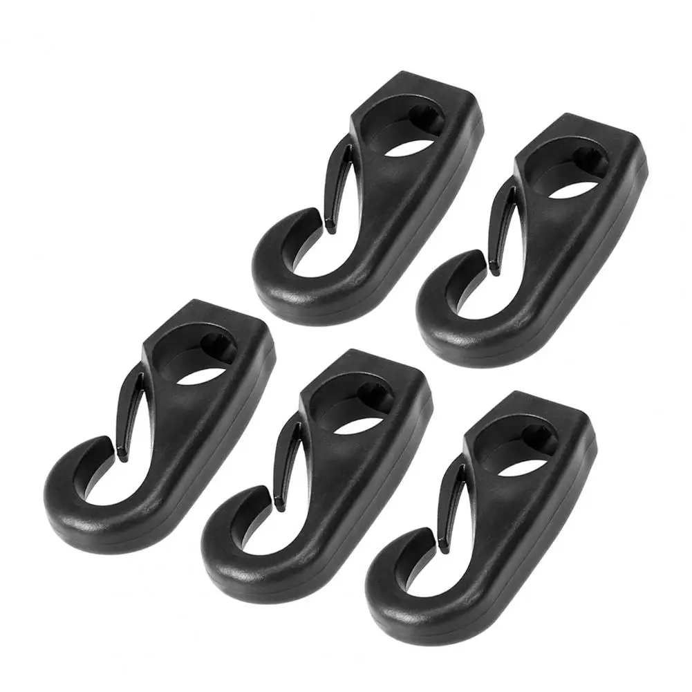 

5Pcs Versatile Fishing Canoe Plastic Snap Hook Kayak Hook Convenient Kayak Accessories