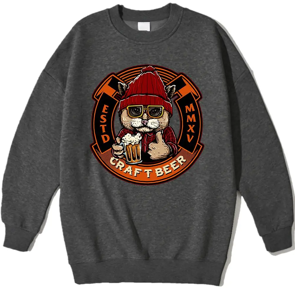 

Мужская Флисовая Толстовка в стиле хип-хоп, с круглым вырезом