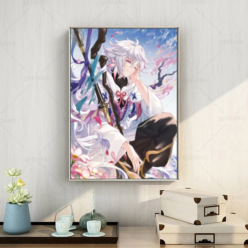 Аниме Taimanin Asagi Косплей картина Otaku настенный постер Холст Картина Обои ecorative