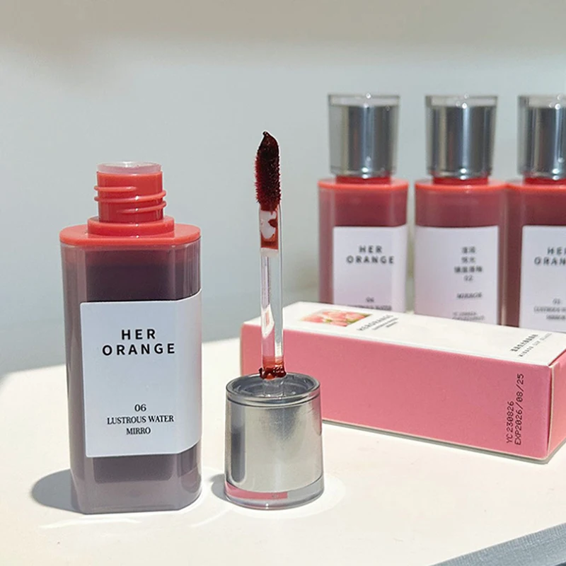 Фото Лак для губ HERORANGE Crystal Gloss: Стойкое увлажнение, нелипкий эффект, стеклянный блеск. Подарок. №2