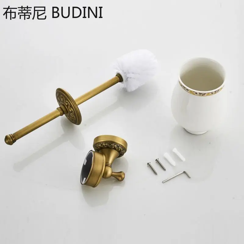 Европейский королевский стиль держатель для туалетной щетки традиционные