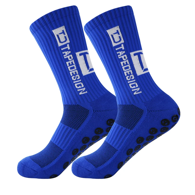 New ANTI SLIP Football Socks Mid Calf Non Slip Soccer Cycling Sports Socks  Mens images - 6