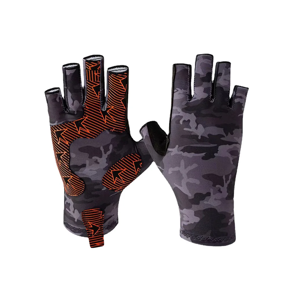 

2Pcs Fishing Glove Replacement Breathable Sweat Absorbent Fish Mitt