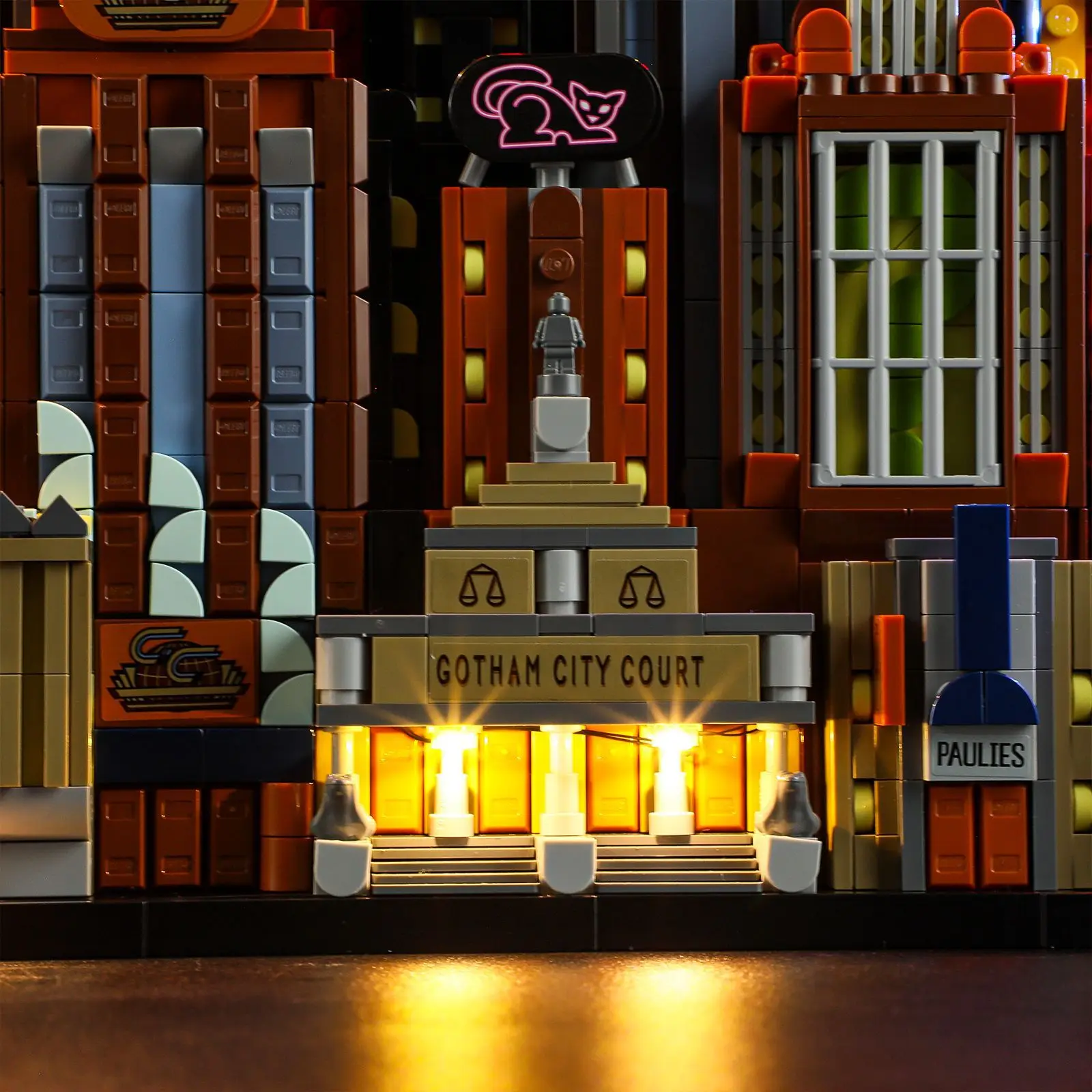 Набор светодиодов для Lego 76271 Готэм-Сити Супергерои