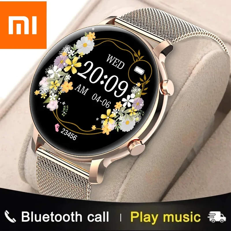 

Xiaomi Fashion Bluetooth Call Smart Watch Women ECG+PPG Smartwatch Fashion waterproo Ladies Watch Waterproof Girl Bracelets