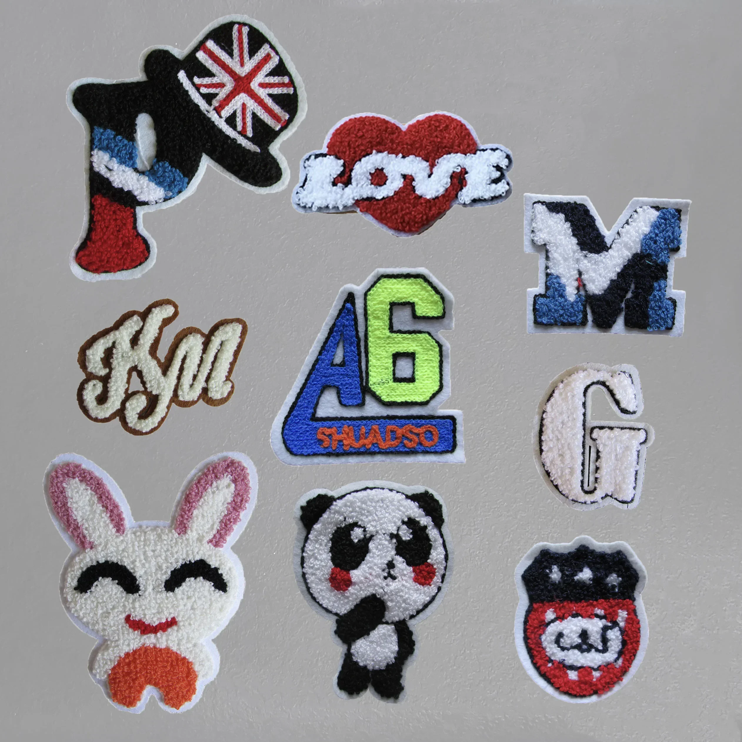 Мультяшная вышивка полотенец сделай сам тканевая нашивка на одежду нашивки для