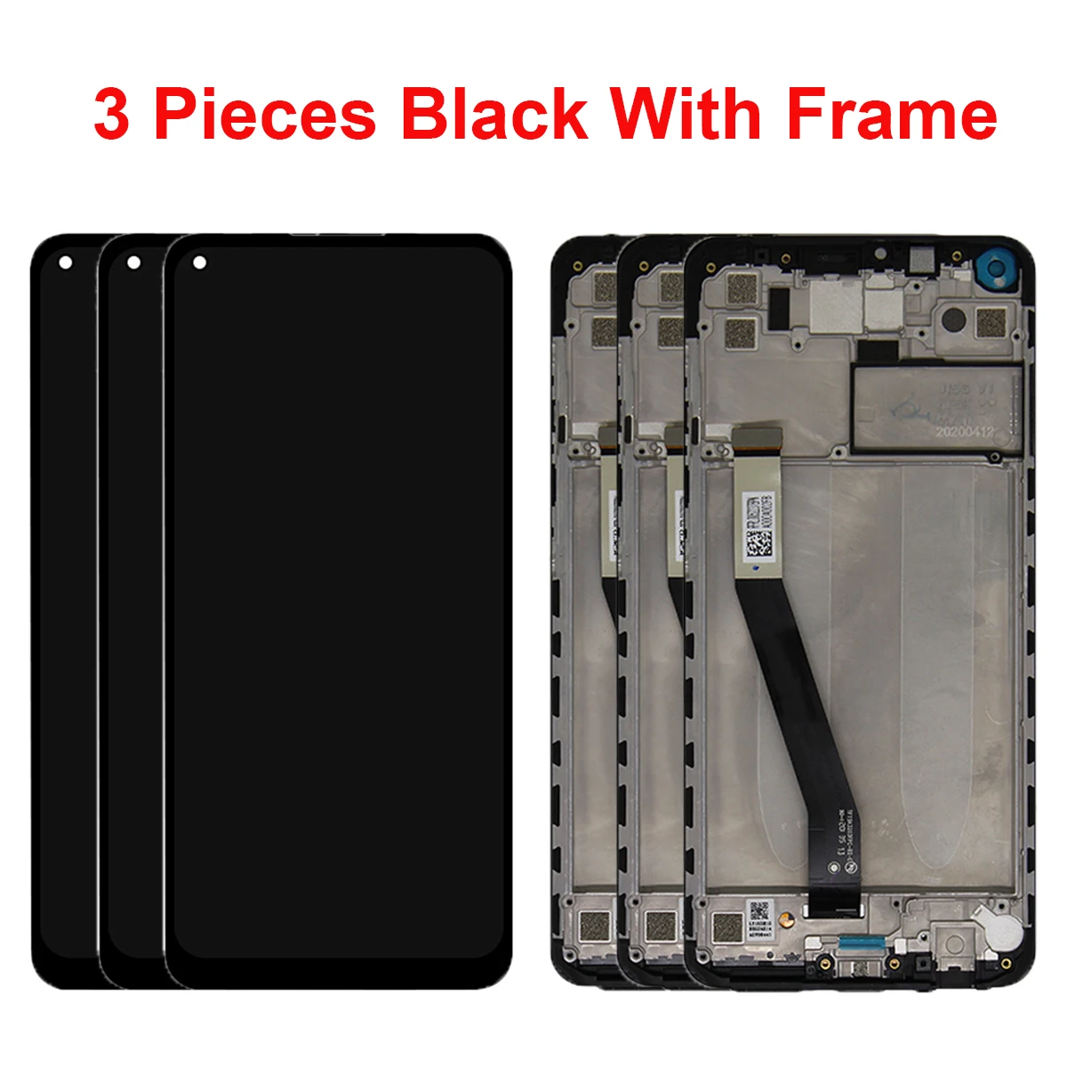 Wholesale 3 Piece Original Display For Xiaomi Redmi Note 9 lcd Redmi M2003J15SC redmi 10X 4G LCD Touch Screen Digitizer Assembly enlarge