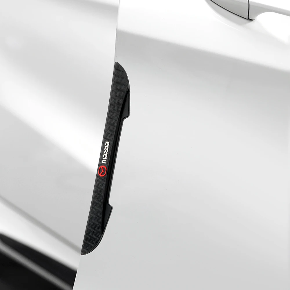 4 шт. защитная боковая полоса для двери автомобиля резиновый край противоударная