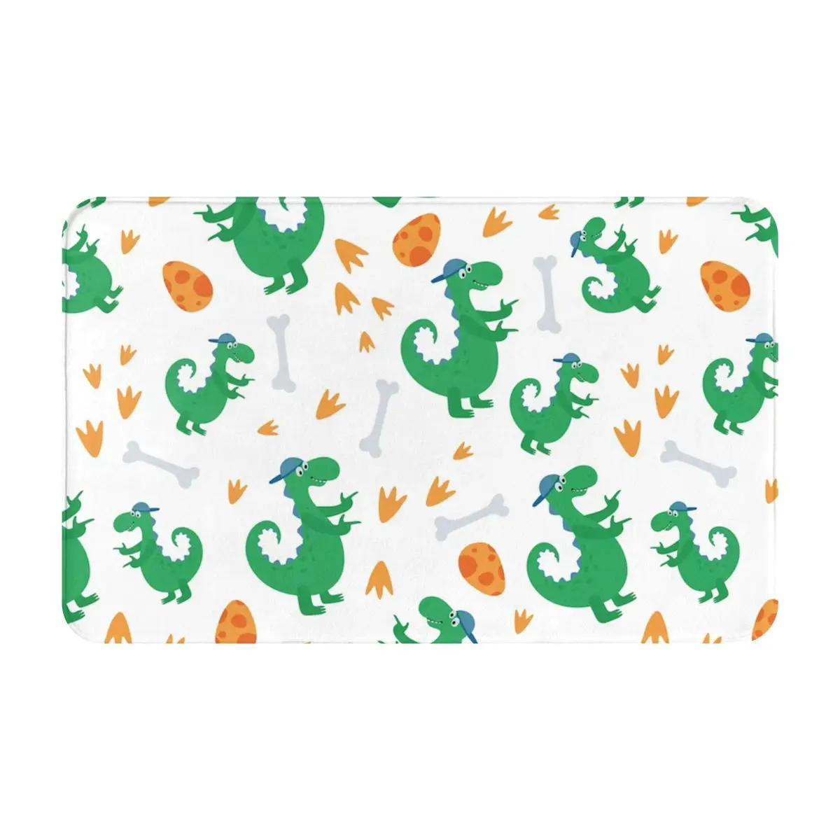 

Dinosaur This Skin-Friendly Mat Is Safe For All Ages The Thick Floor Mat Provides Excellent Cushioning Crawling Cute Microfibers