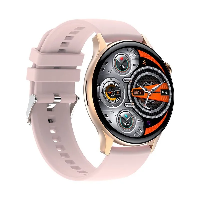 

New Smart Watch HK85 Bluetooth Call NFC Voice Control Weather Music Heart Rate Blood Pressure Oxygen Monitoring 1.43 Inch AMOLED