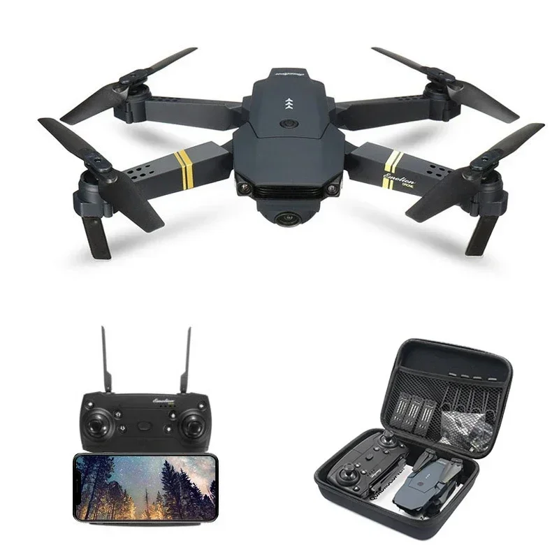 

HJ Drone Flight 4K HD Dron RC Quadcopter Aerial Unmanned Camera Mini E58Toy