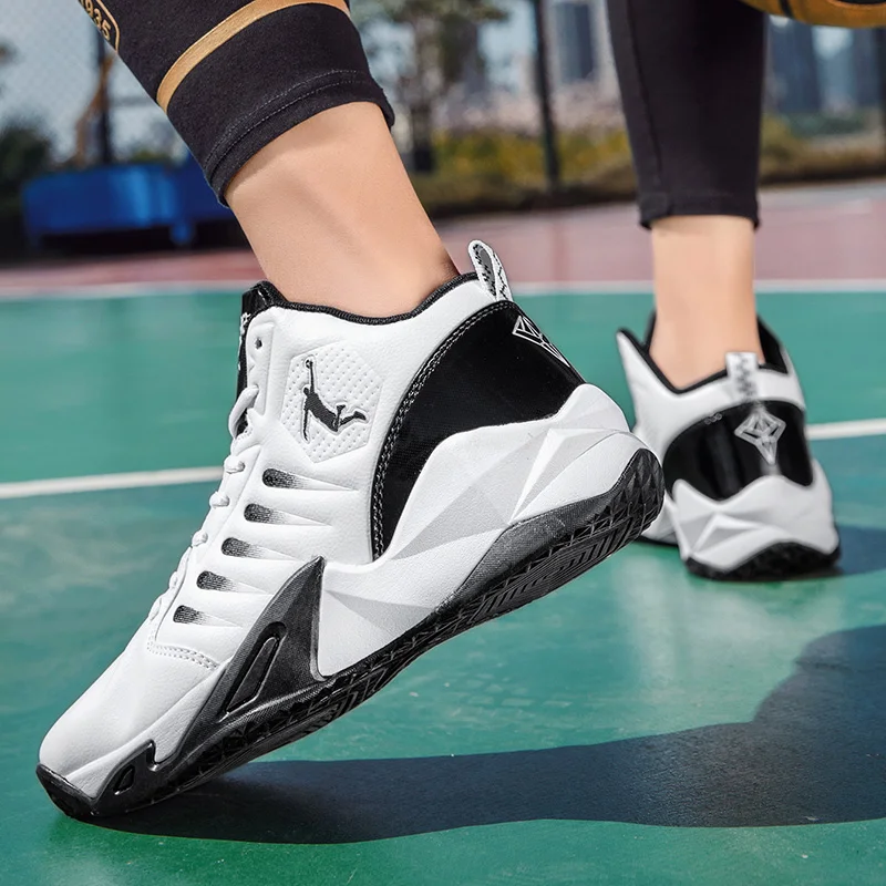 SENAGE High Quality Men's Basketball Shoes Non-Slip Breathable Boys  Basketball Sneakers Comfortable Gym Training Athletic Shoes