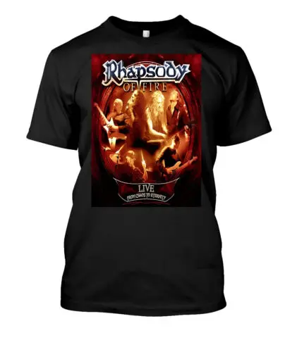 NWT Live Rhapsody of Fire итальянская фотография Сделано в США Премиум графическая