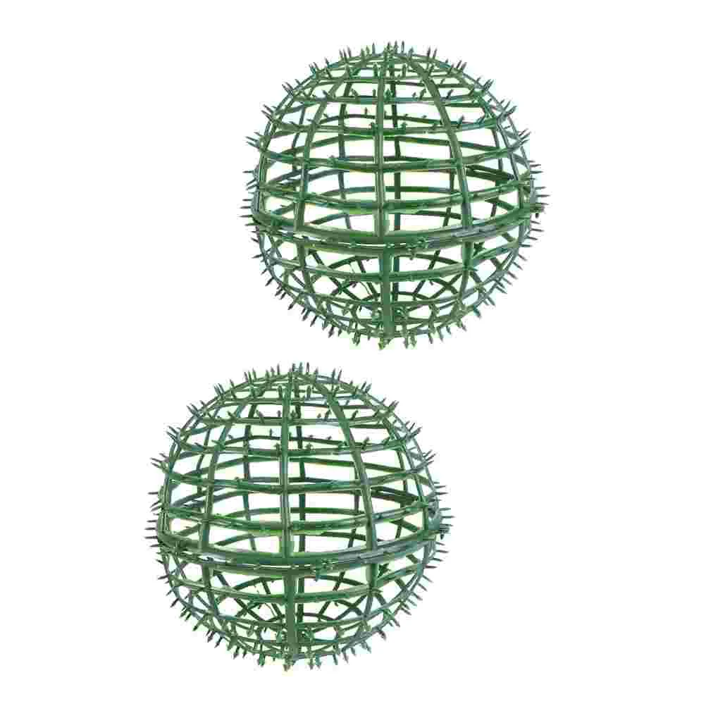 

Flower Topiary Grass Holder Frame Artificial Boxwood Rack Decorative Support Cage Arrangement Shelf Wedding Green Trelli Faux